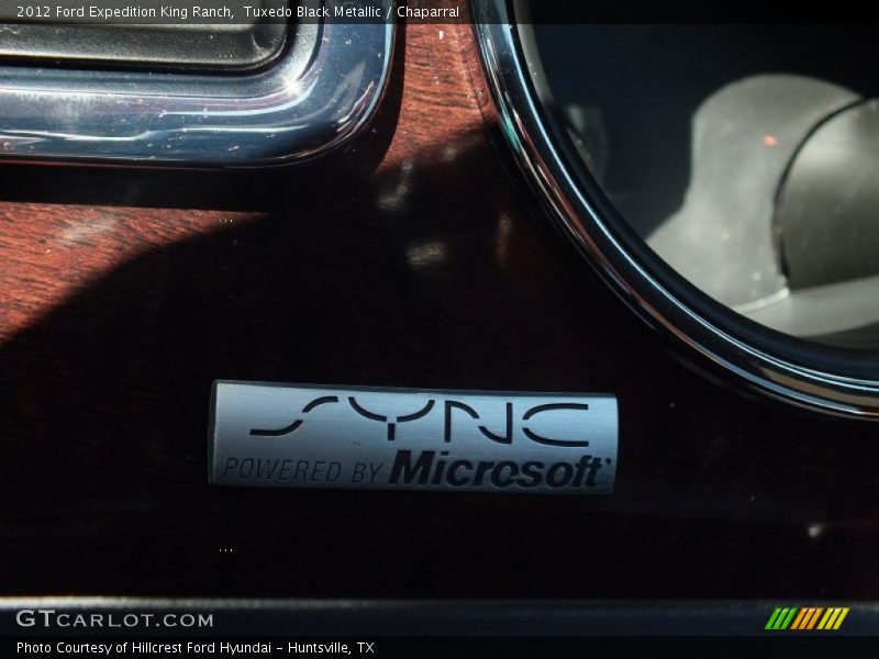 Tuxedo Black Metallic / Chaparral 2012 Ford Expedition King Ranch