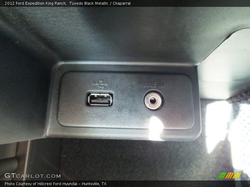 Tuxedo Black Metallic / Chaparral 2012 Ford Expedition King Ranch