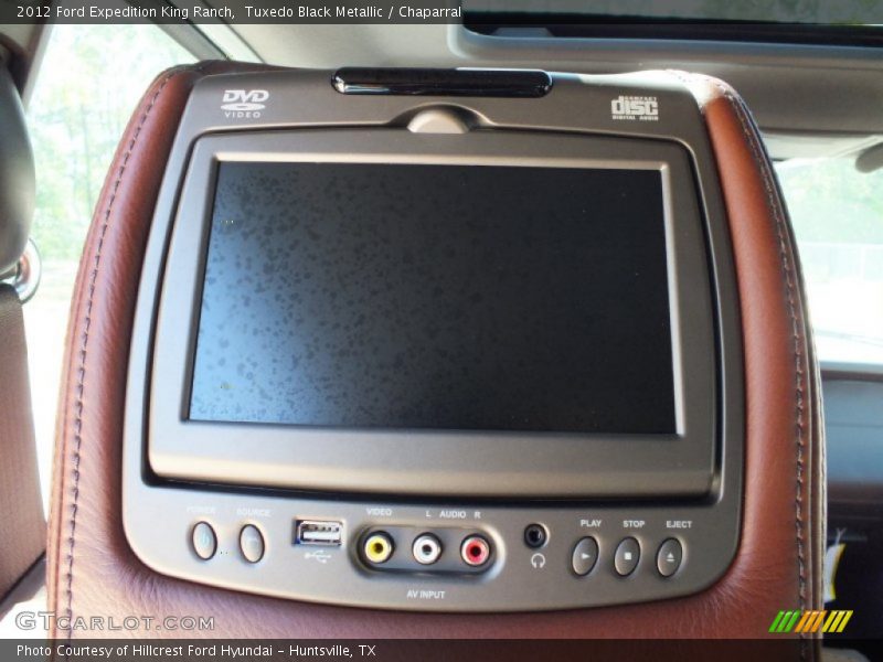 Tuxedo Black Metallic / Chaparral 2012 Ford Expedition King Ranch