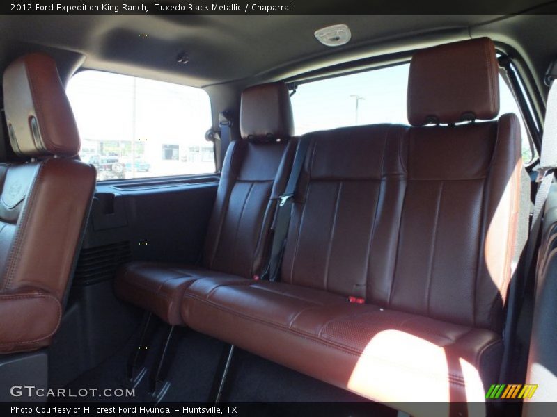 Tuxedo Black Metallic / Chaparral 2012 Ford Expedition King Ranch
