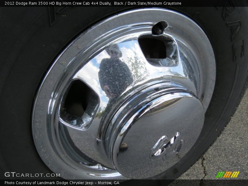 Black / Dark Slate/Medium Graystone 2012 Dodge Ram 3500 HD Big Horn Crew Cab 4x4 Dually