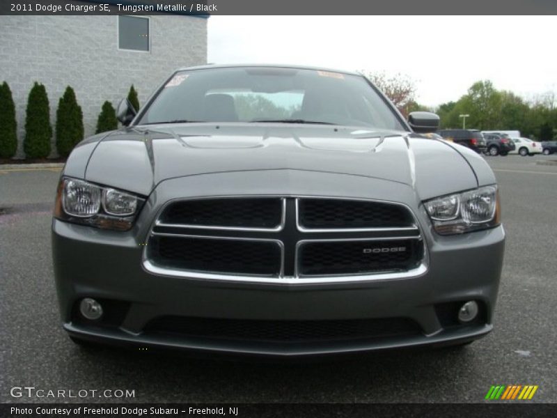 Tungsten Metallic / Black 2011 Dodge Charger SE