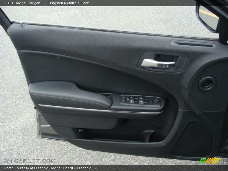 Tungsten Metallic / Black 2011 Dodge Charger SE