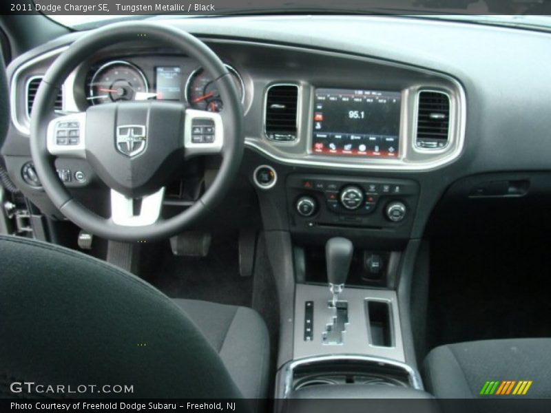 Tungsten Metallic / Black 2011 Dodge Charger SE