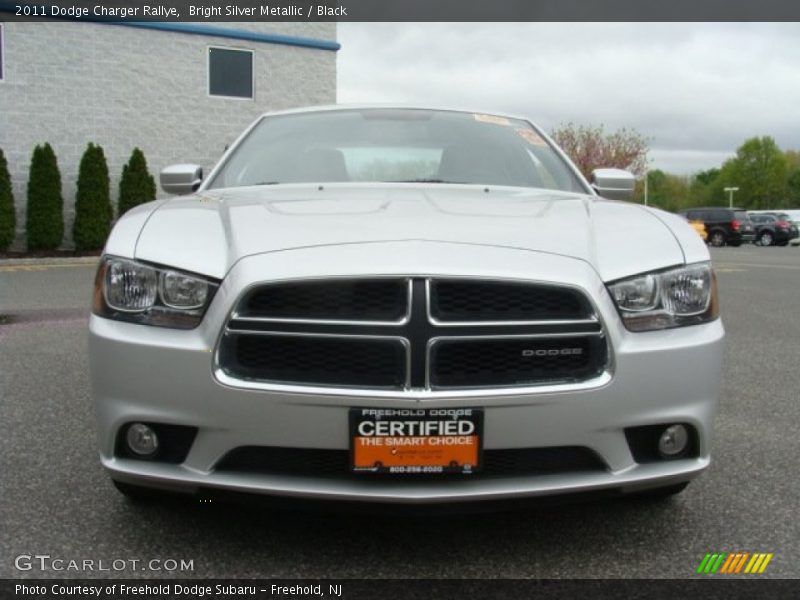 Bright Silver Metallic / Black 2011 Dodge Charger Rallye