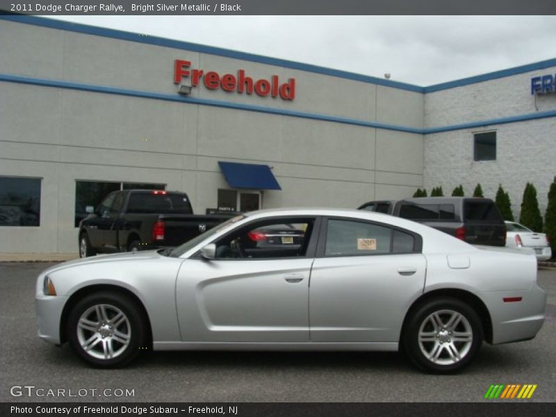 Bright Silver Metallic / Black 2011 Dodge Charger Rallye