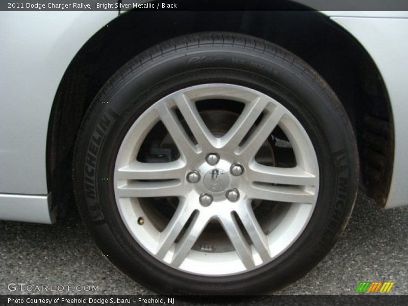 Bright Silver Metallic / Black 2011 Dodge Charger Rallye