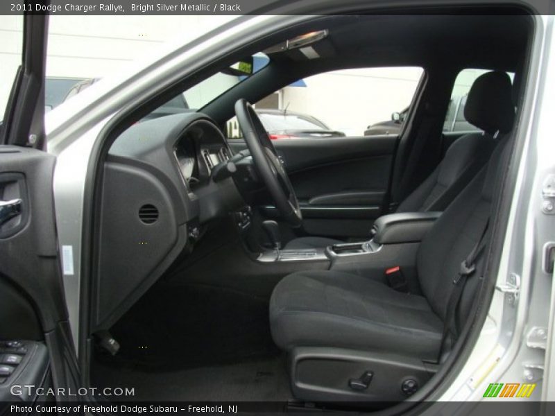 Bright Silver Metallic / Black 2011 Dodge Charger Rallye