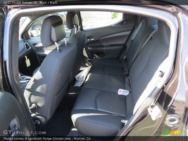 Black / Black 2012 Dodge Avenger SE