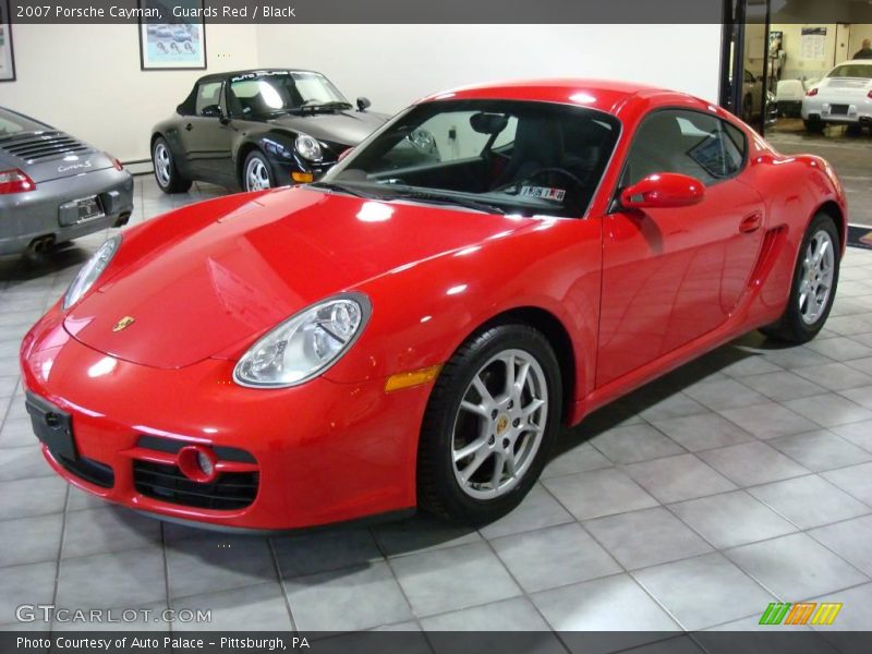 Guards Red / Black 2007 Porsche Cayman