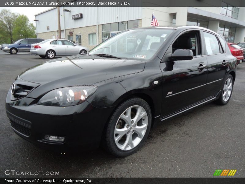 Black Mica / Black 2009 Mazda MAZDA3 s Grand Touring Hatchback