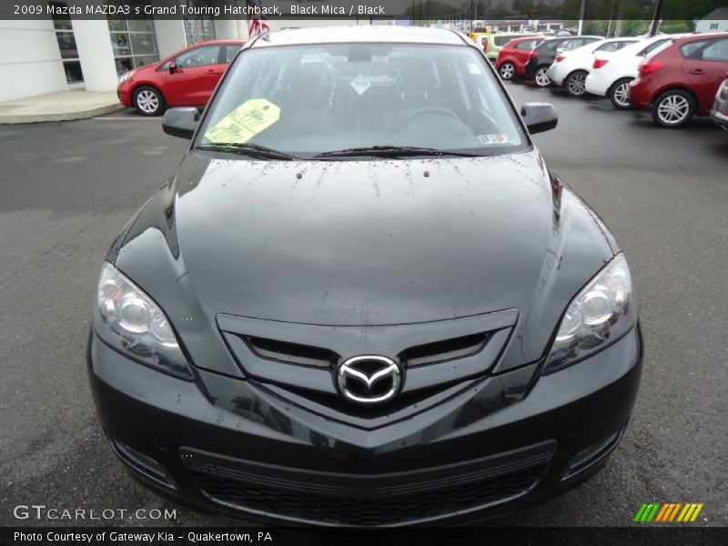 Black Mica / Black 2009 Mazda MAZDA3 s Grand Touring Hatchback