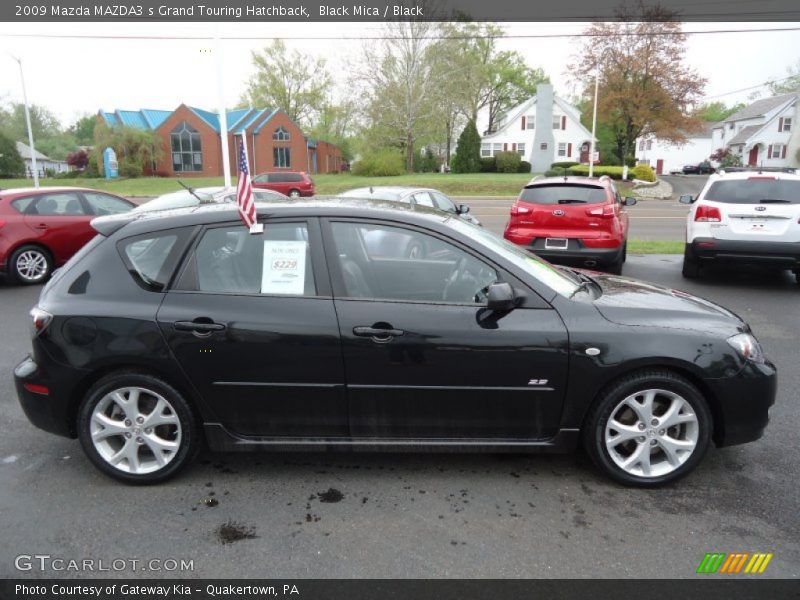 Black Mica / Black 2009 Mazda MAZDA3 s Grand Touring Hatchback