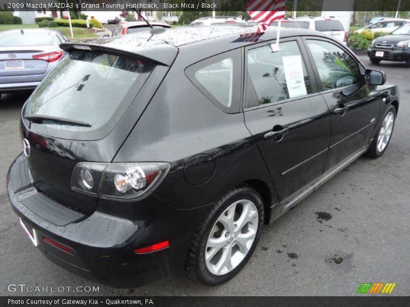 Black Mica / Black 2009 Mazda MAZDA3 s Grand Touring Hatchback