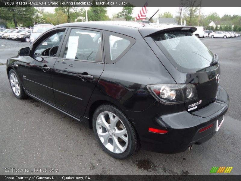 Black Mica / Black 2009 Mazda MAZDA3 s Grand Touring Hatchback