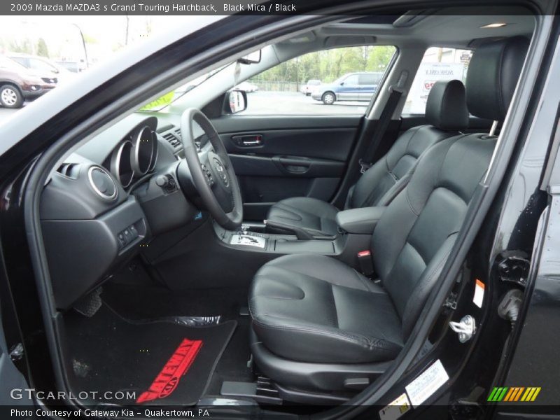 Black Mica / Black 2009 Mazda MAZDA3 s Grand Touring Hatchback