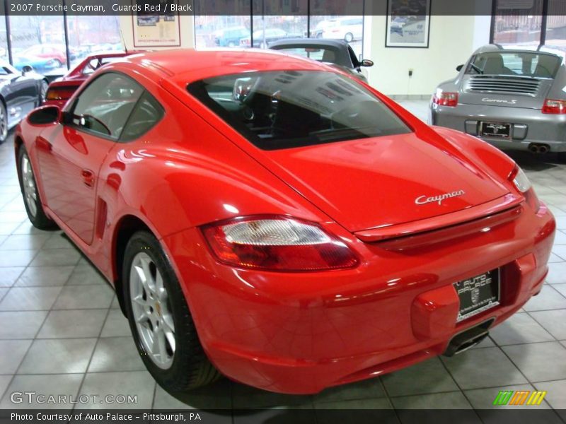 Guards Red / Black 2007 Porsche Cayman