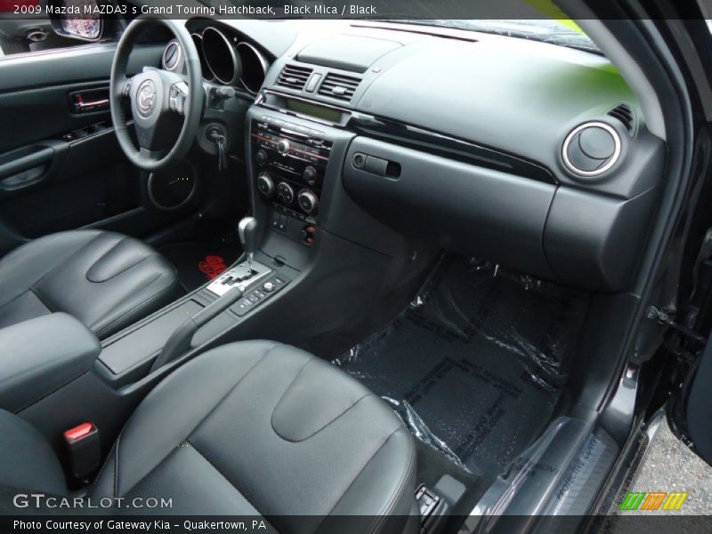 Black Mica / Black 2009 Mazda MAZDA3 s Grand Touring Hatchback