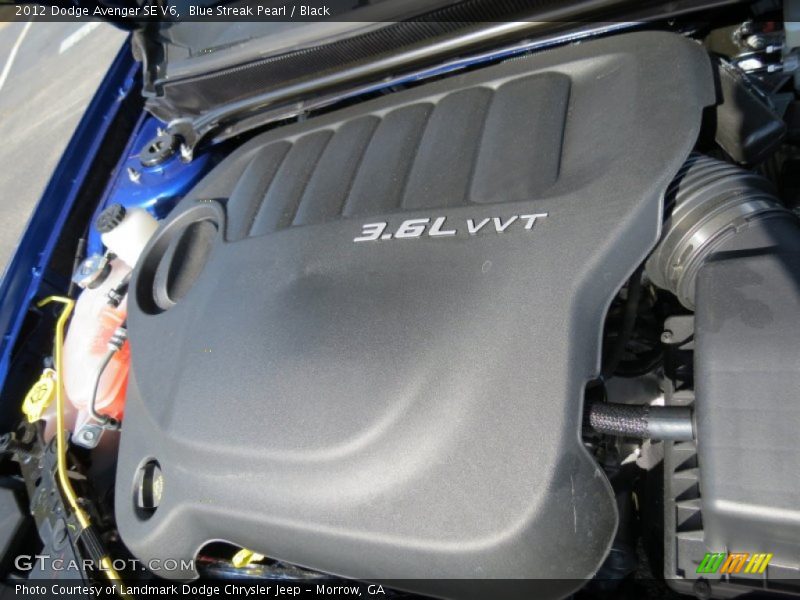  2012 Avenger SE V6 Engine - 3.6 Liter DOHC 24-Valve VVT Pentastar V6