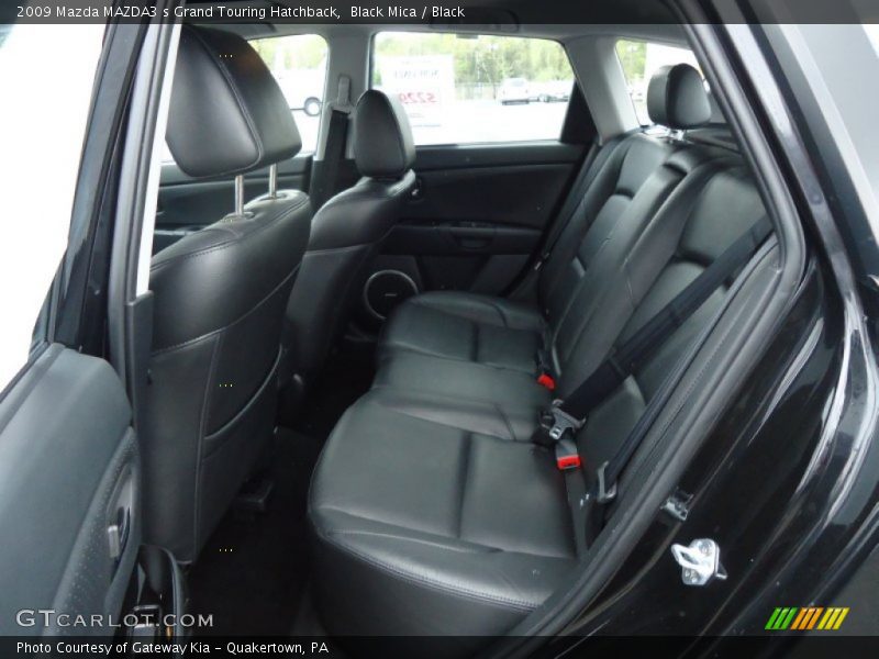 Black Mica / Black 2009 Mazda MAZDA3 s Grand Touring Hatchback