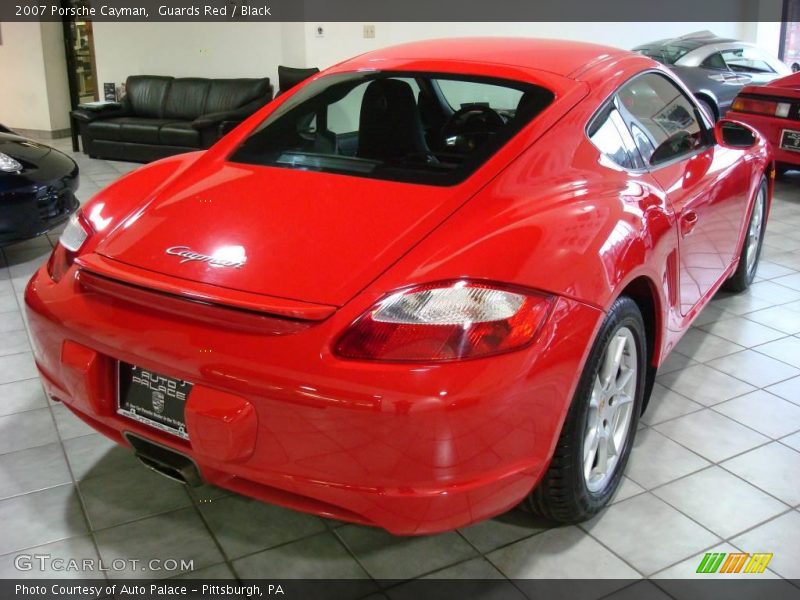Guards Red / Black 2007 Porsche Cayman