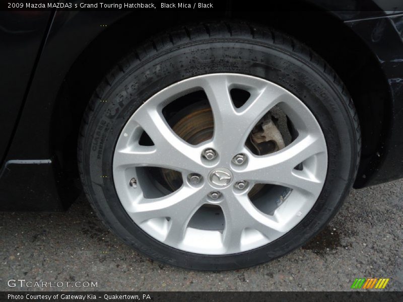 Black Mica / Black 2009 Mazda MAZDA3 s Grand Touring Hatchback