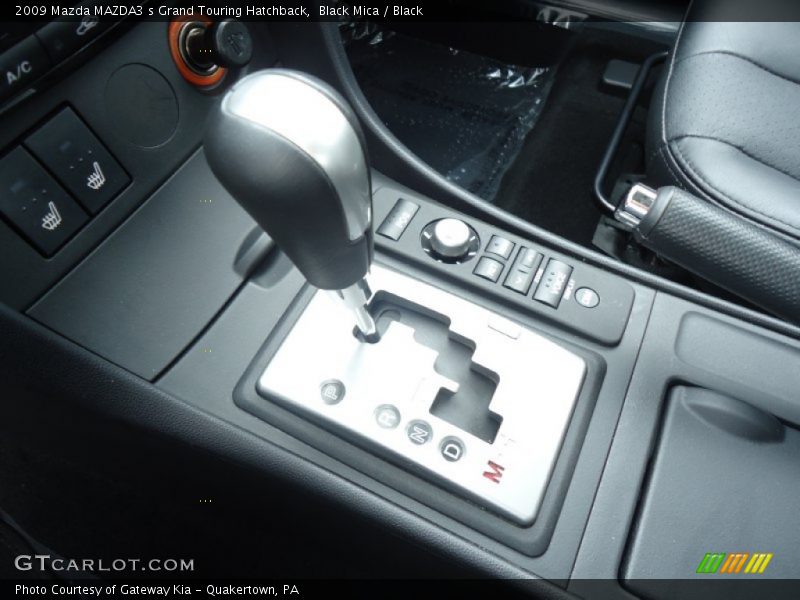 Black Mica / Black 2009 Mazda MAZDA3 s Grand Touring Hatchback