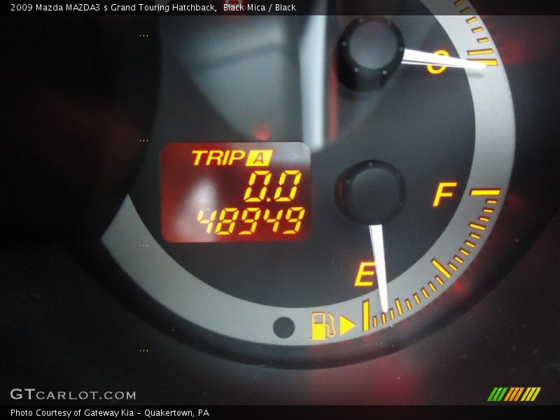Black Mica / Black 2009 Mazda MAZDA3 s Grand Touring Hatchback