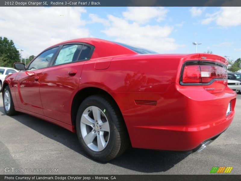 Redline 3-Coat Pearl / Black 2012 Dodge Charger SE