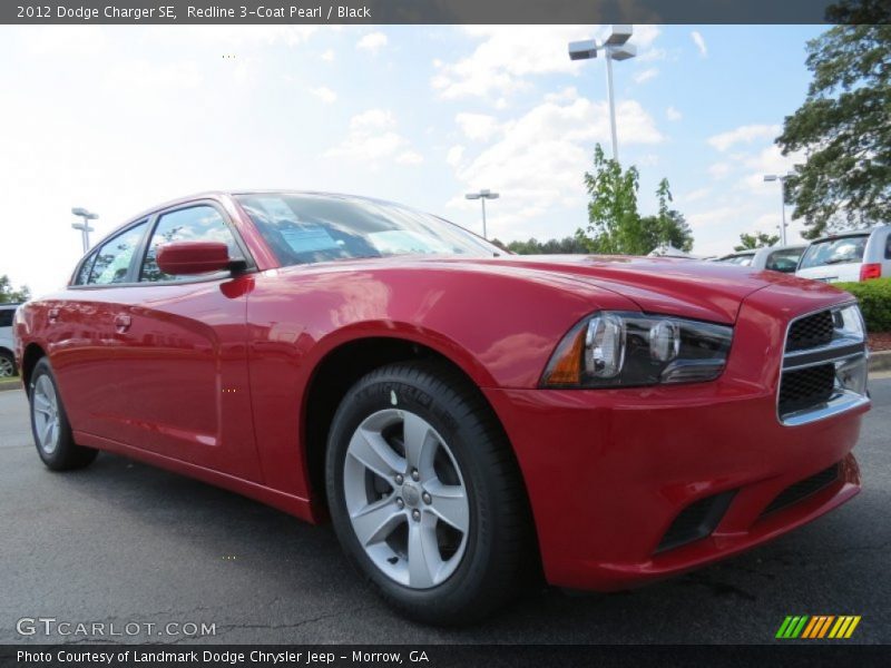 Redline 3-Coat Pearl / Black 2012 Dodge Charger SE
