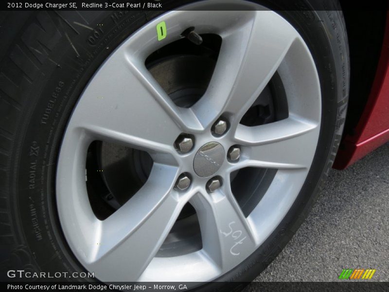 Redline 3-Coat Pearl / Black 2012 Dodge Charger SE