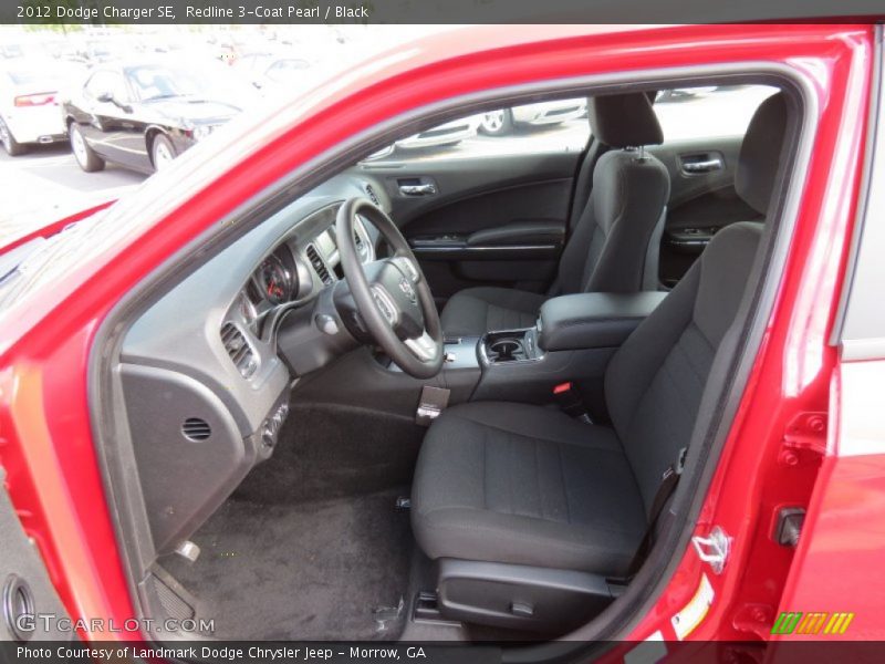 Redline 3-Coat Pearl / Black 2012 Dodge Charger SE