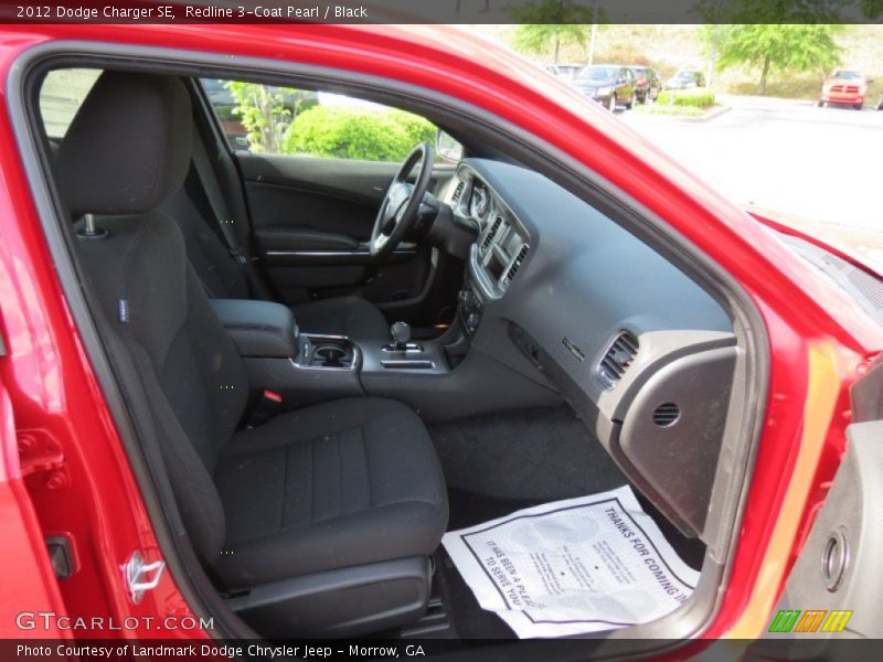 Redline 3-Coat Pearl / Black 2012 Dodge Charger SE