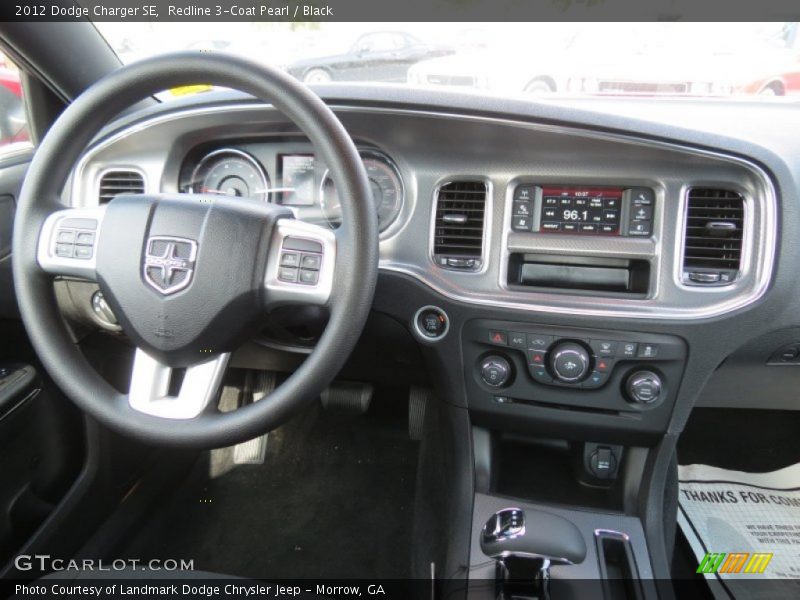 Redline 3-Coat Pearl / Black 2012 Dodge Charger SE