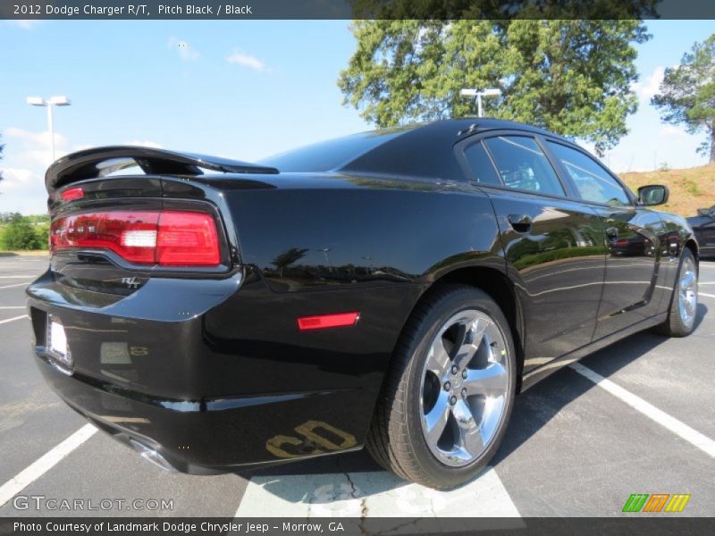 Pitch Black / Black 2012 Dodge Charger R/T