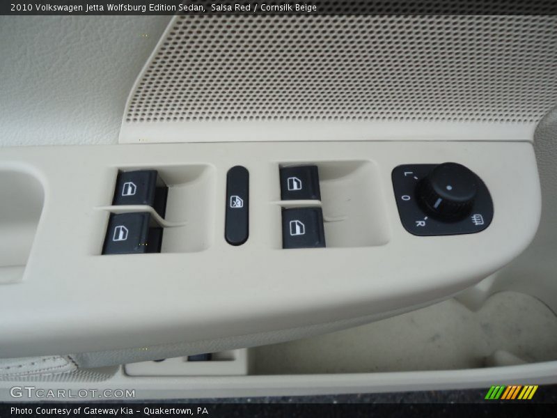 Salsa Red / Cornsilk Beige 2010 Volkswagen Jetta Wolfsburg Edition Sedan