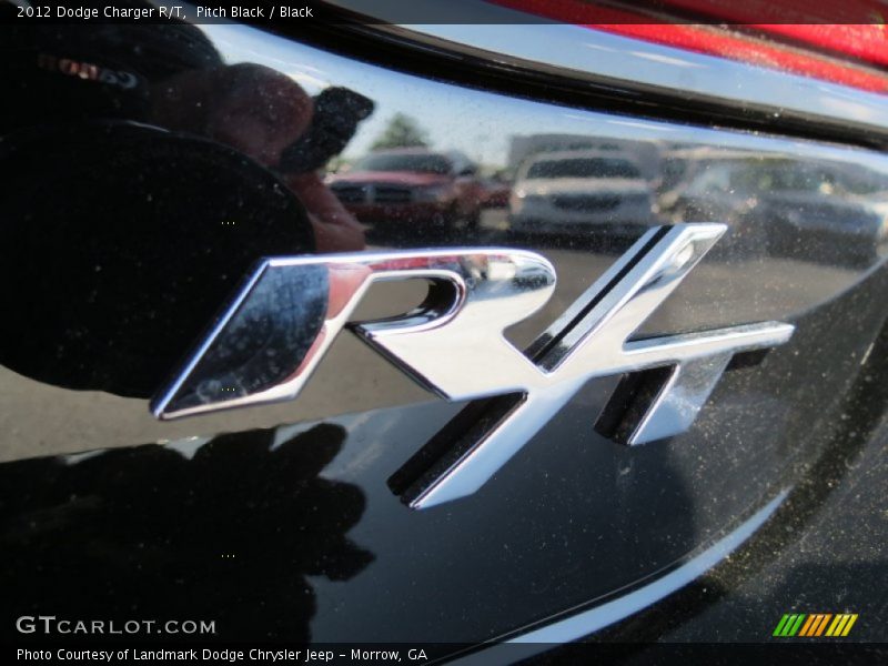 Pitch Black / Black 2012 Dodge Charger R/T