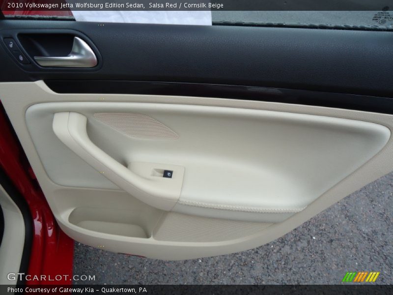 Salsa Red / Cornsilk Beige 2010 Volkswagen Jetta Wolfsburg Edition Sedan
