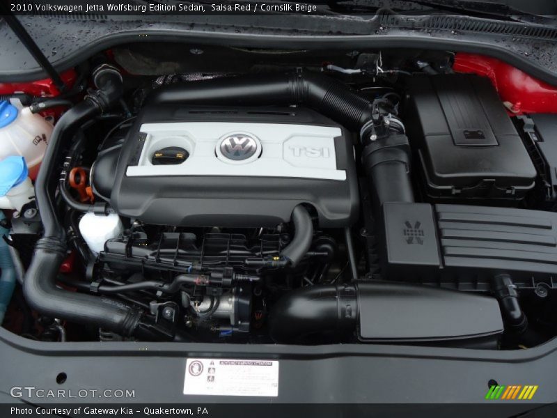 Salsa Red / Cornsilk Beige 2010 Volkswagen Jetta Wolfsburg Edition Sedan