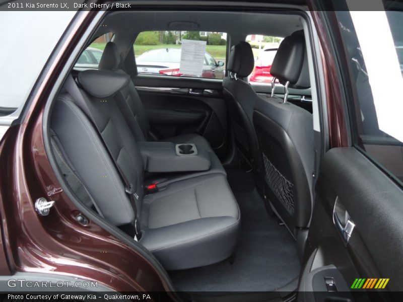 Dark Cherry / Black 2011 Kia Sorento LX