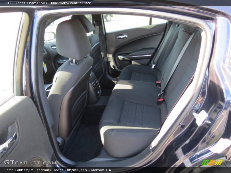 Blackberry Pearl / Black 2012 Dodge Charger SXT