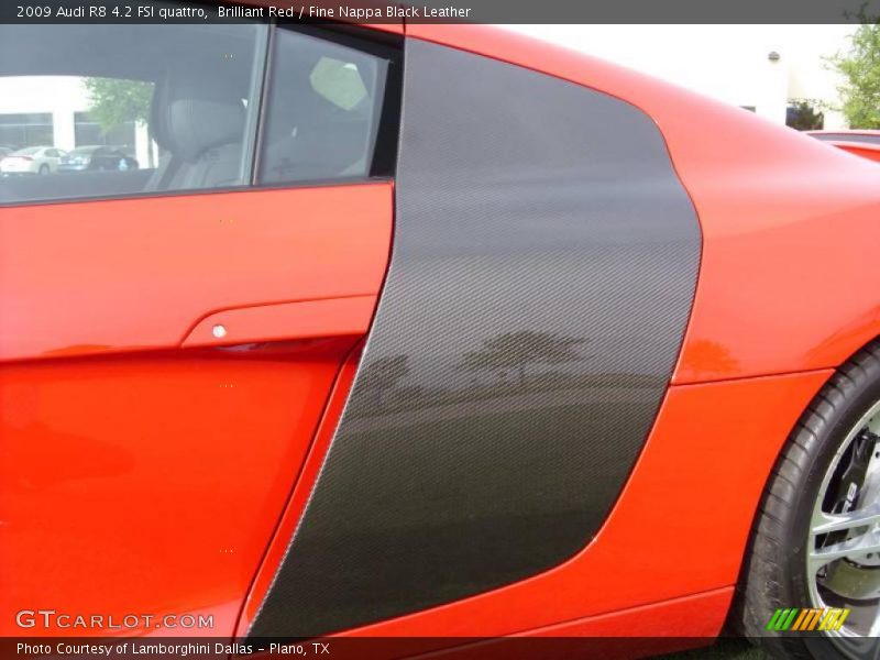 Brilliant Red / Fine Nappa Black Leather 2009 Audi R8 4.2 FSI quattro