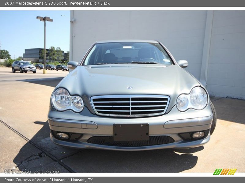 Pewter Metallic / Black 2007 Mercedes-Benz C 230 Sport