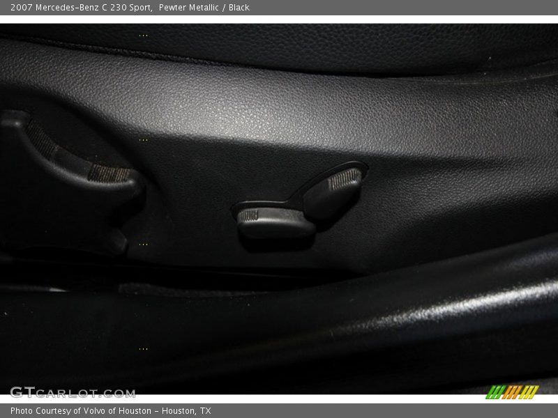 Pewter Metallic / Black 2007 Mercedes-Benz C 230 Sport