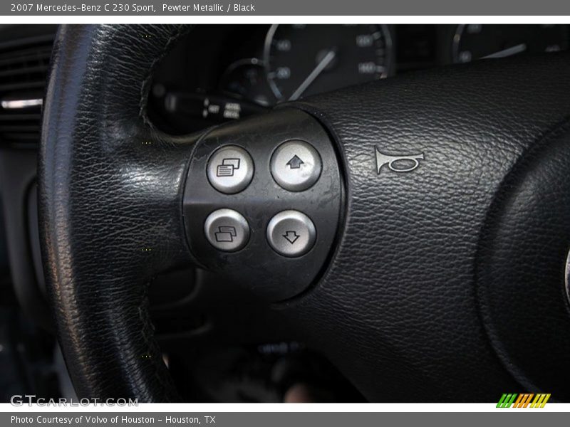 Pewter Metallic / Black 2007 Mercedes-Benz C 230 Sport