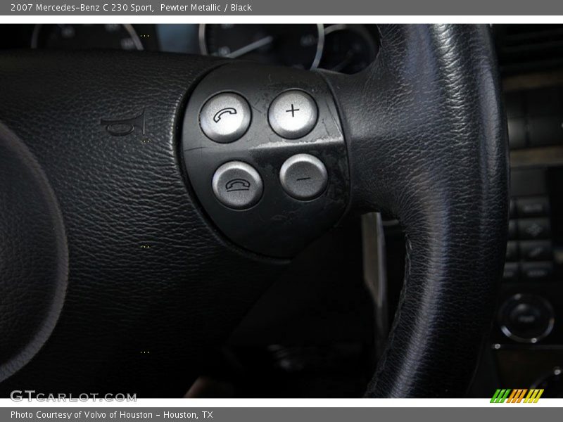 Pewter Metallic / Black 2007 Mercedes-Benz C 230 Sport