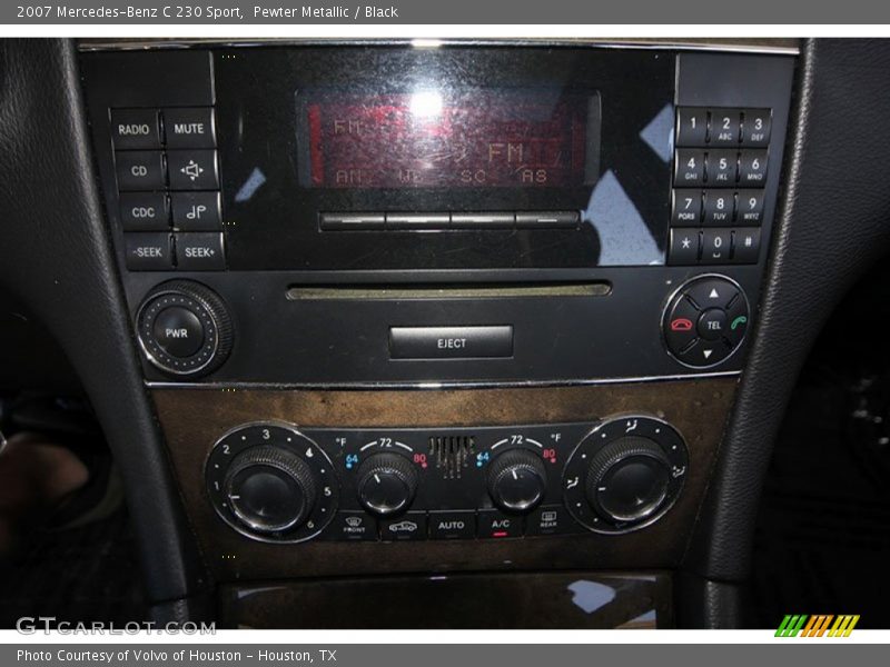 Pewter Metallic / Black 2007 Mercedes-Benz C 230 Sport