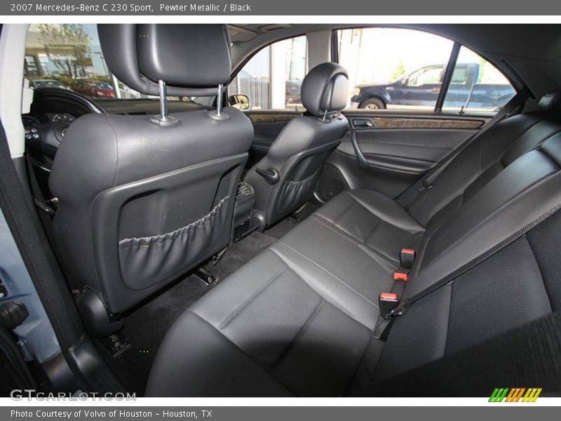 Pewter Metallic / Black 2007 Mercedes-Benz C 230 Sport