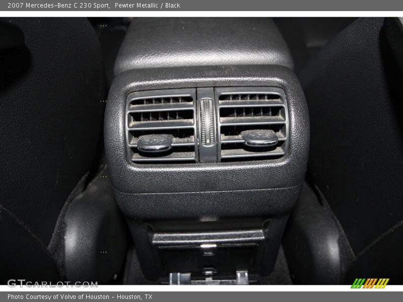 Pewter Metallic / Black 2007 Mercedes-Benz C 230 Sport