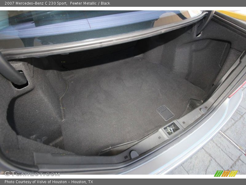 Pewter Metallic / Black 2007 Mercedes-Benz C 230 Sport